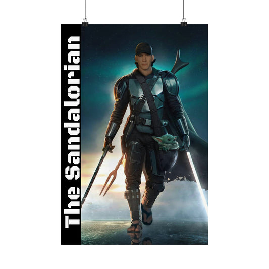 The Sandalorian Matte Vertical Posters