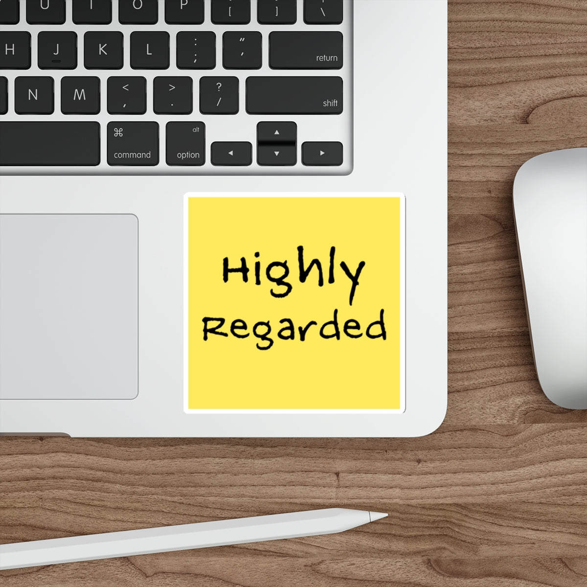 Highly Regarded Die-Cut Stickers