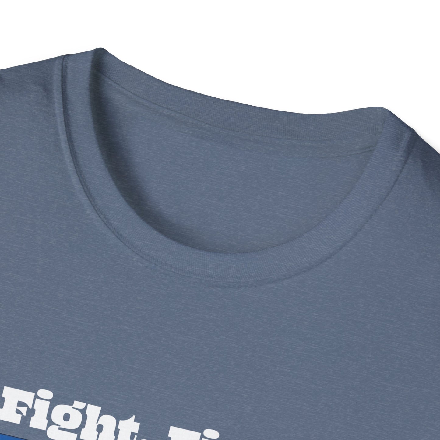 Trump Fight Fight Fight Softstyle T-Shirt in White Lettering