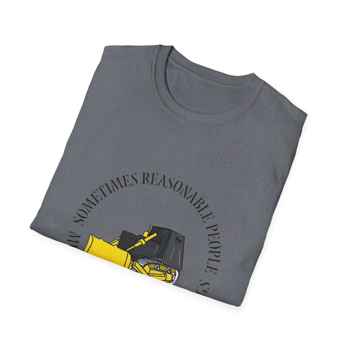 Tread on Them Bulldozer Tee  Softstyle T-Shirt