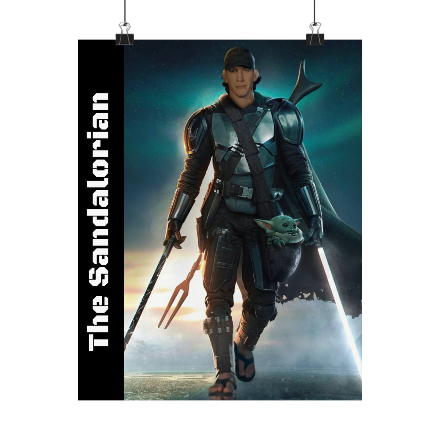The Sandalorian Matte Vertical Posters