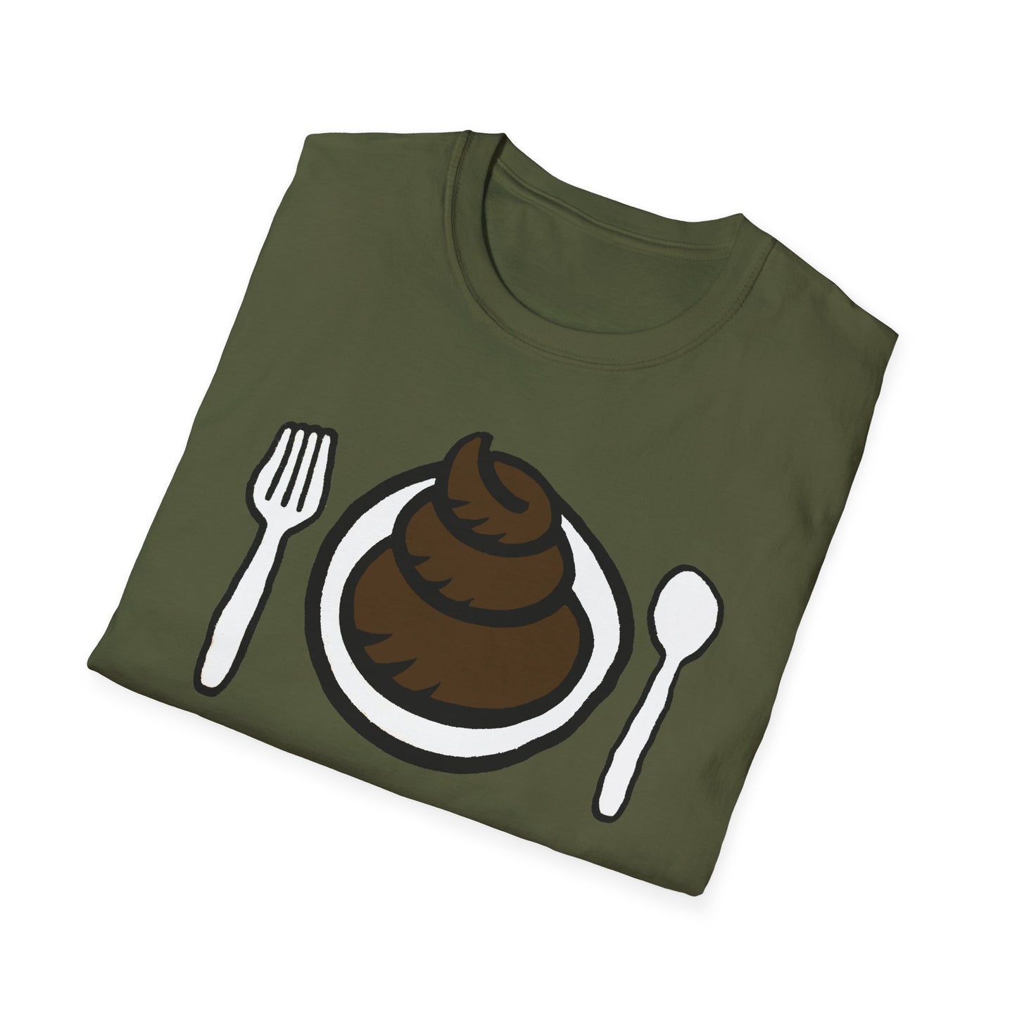 Eat Sh!t Funny Softstyle T-Shirt