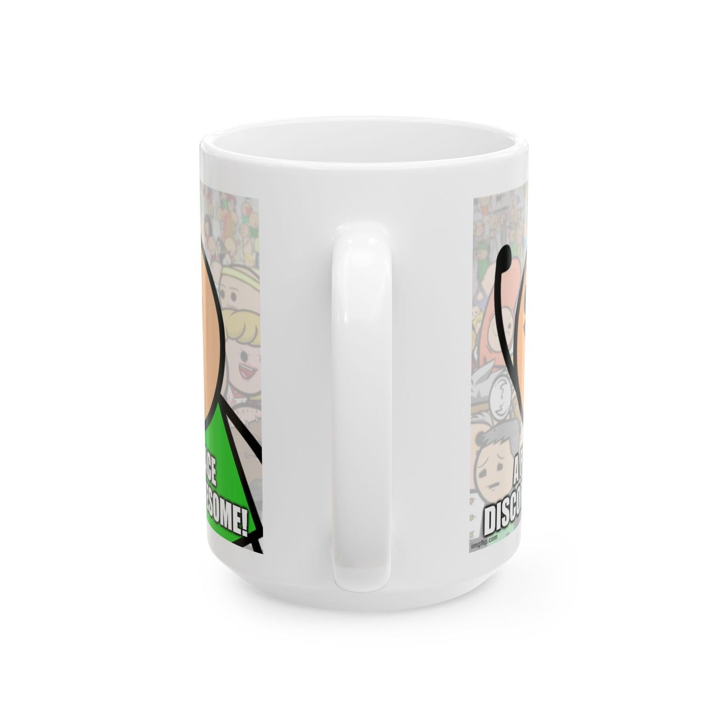 Frens Place on Discord Ceramic Mug - Fun Gift for Friends, Coffee Lovers, Tea Enthusiasts, Unique Home Decor, Friendship Celebrations