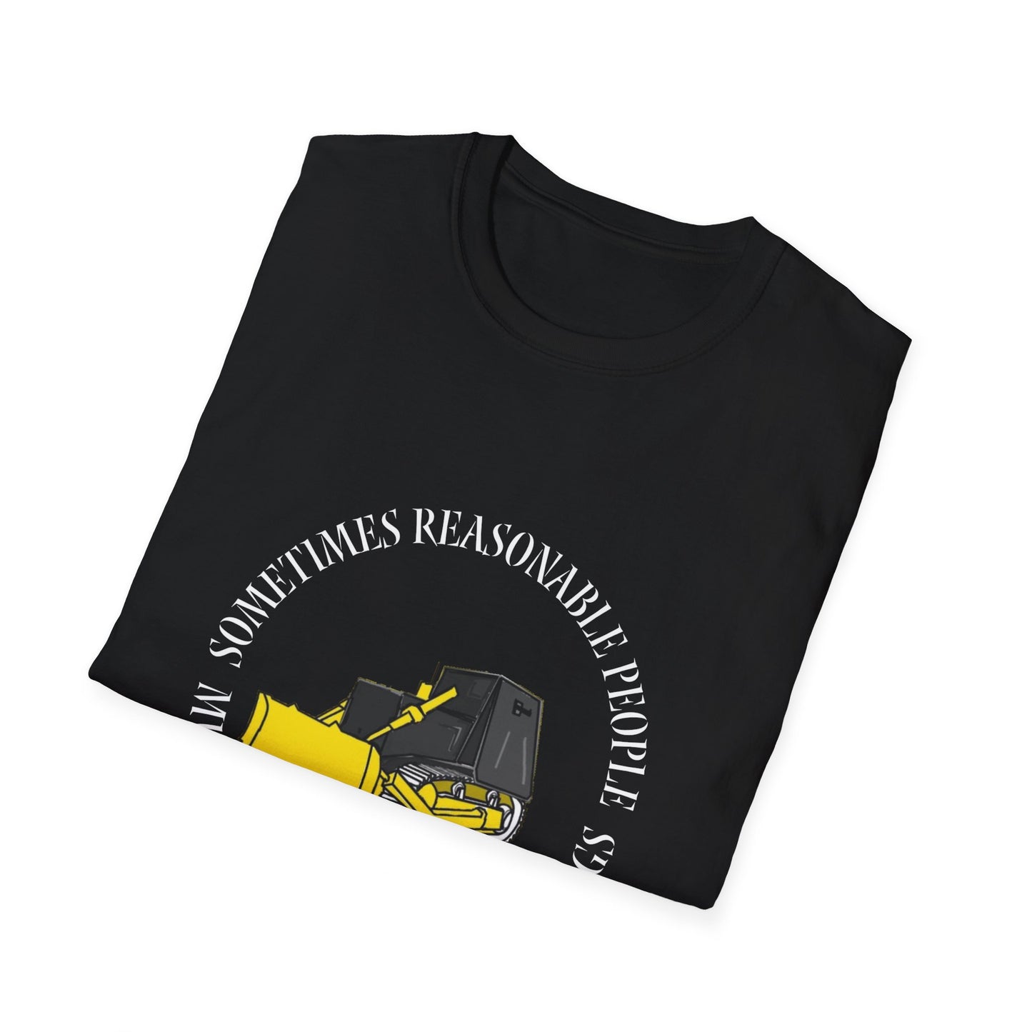Tread on Them Bulldozer Tee  Softstyle T-Shirt