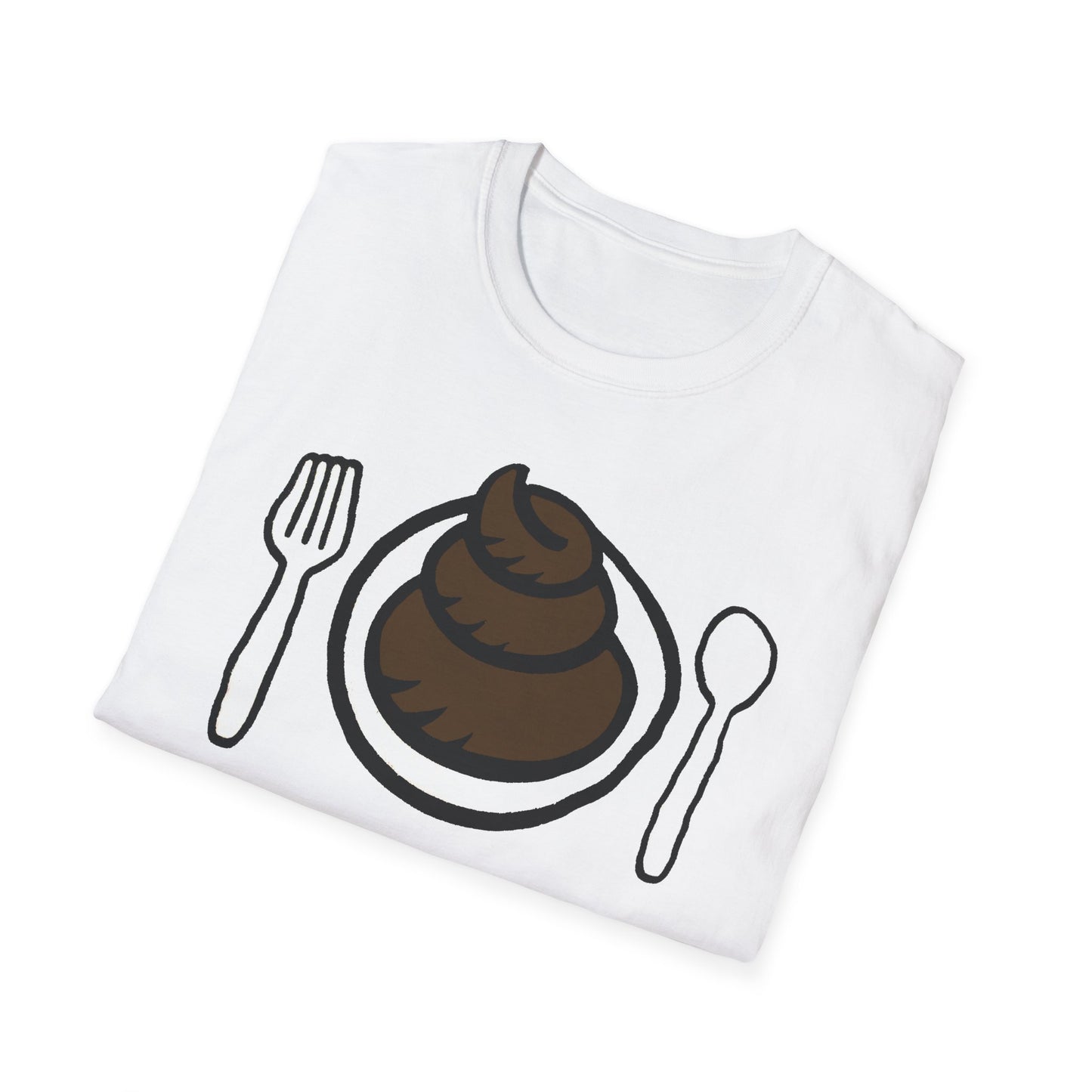 Eat Sh!t Funny Softstyle T-Shirt