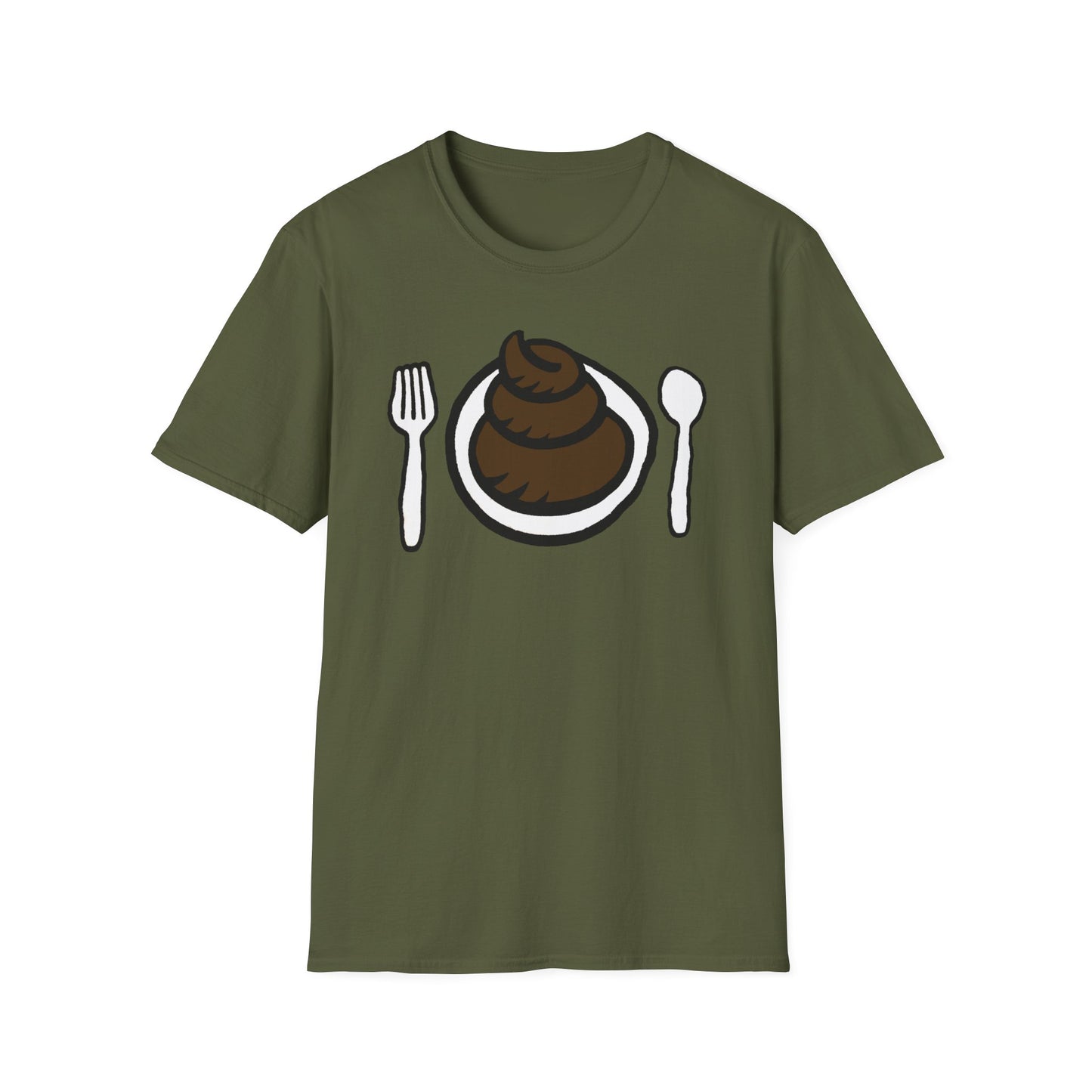 Eat Sh!t Funny Softstyle T-Shirt