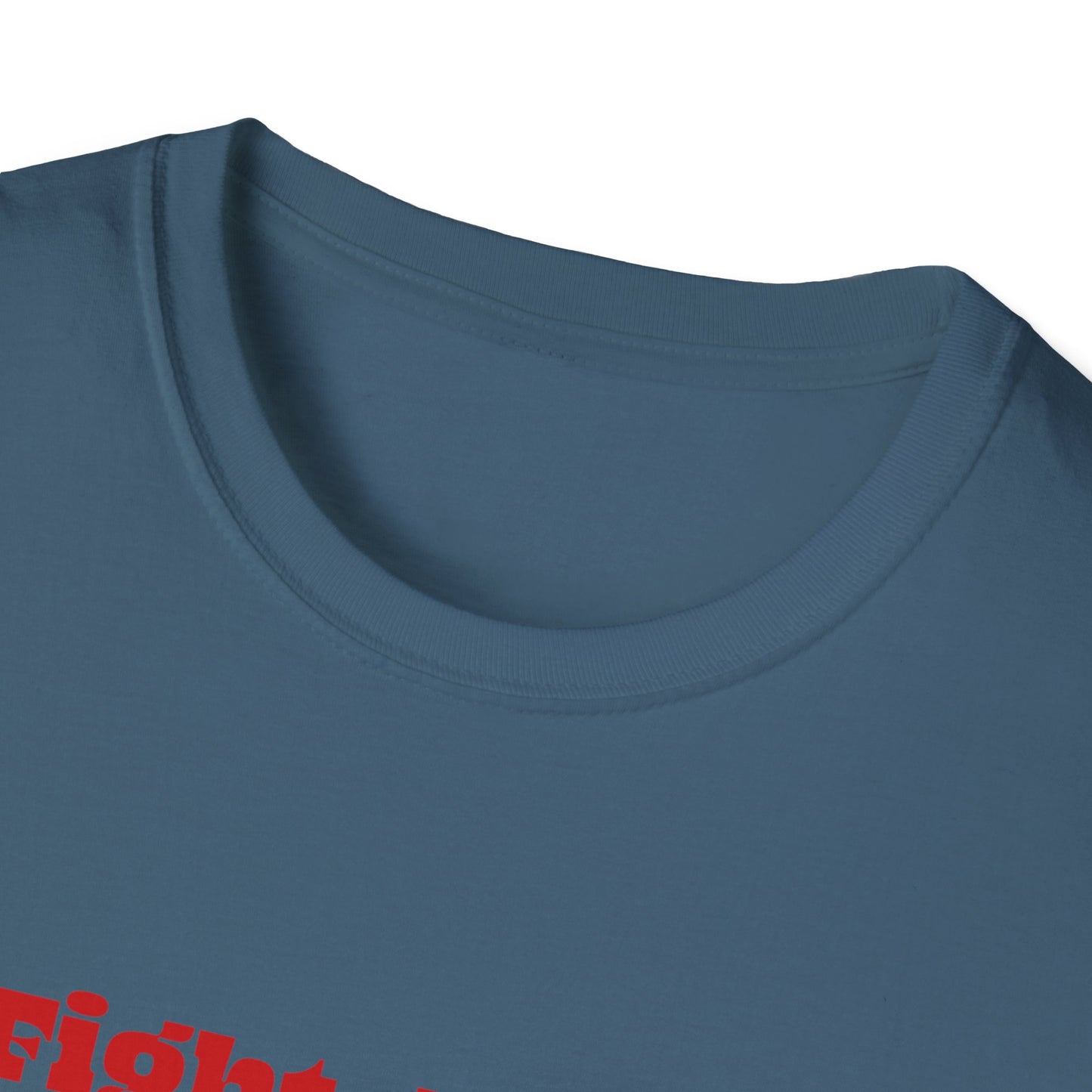 Trump Fight Fight Fight Softstyle T-Shirt in Red Letters