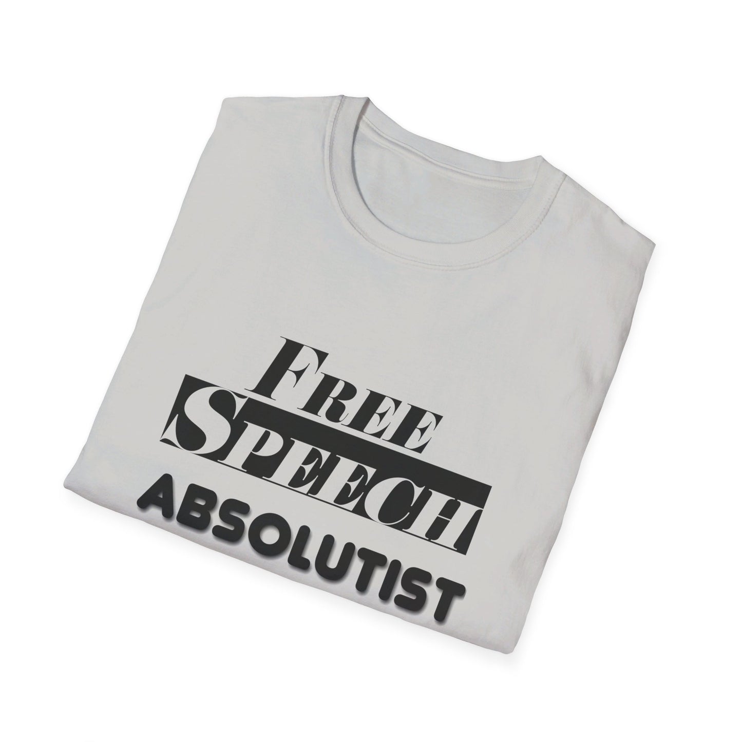 Free Speech Absolutist Unisex Softstyle T-Shirt