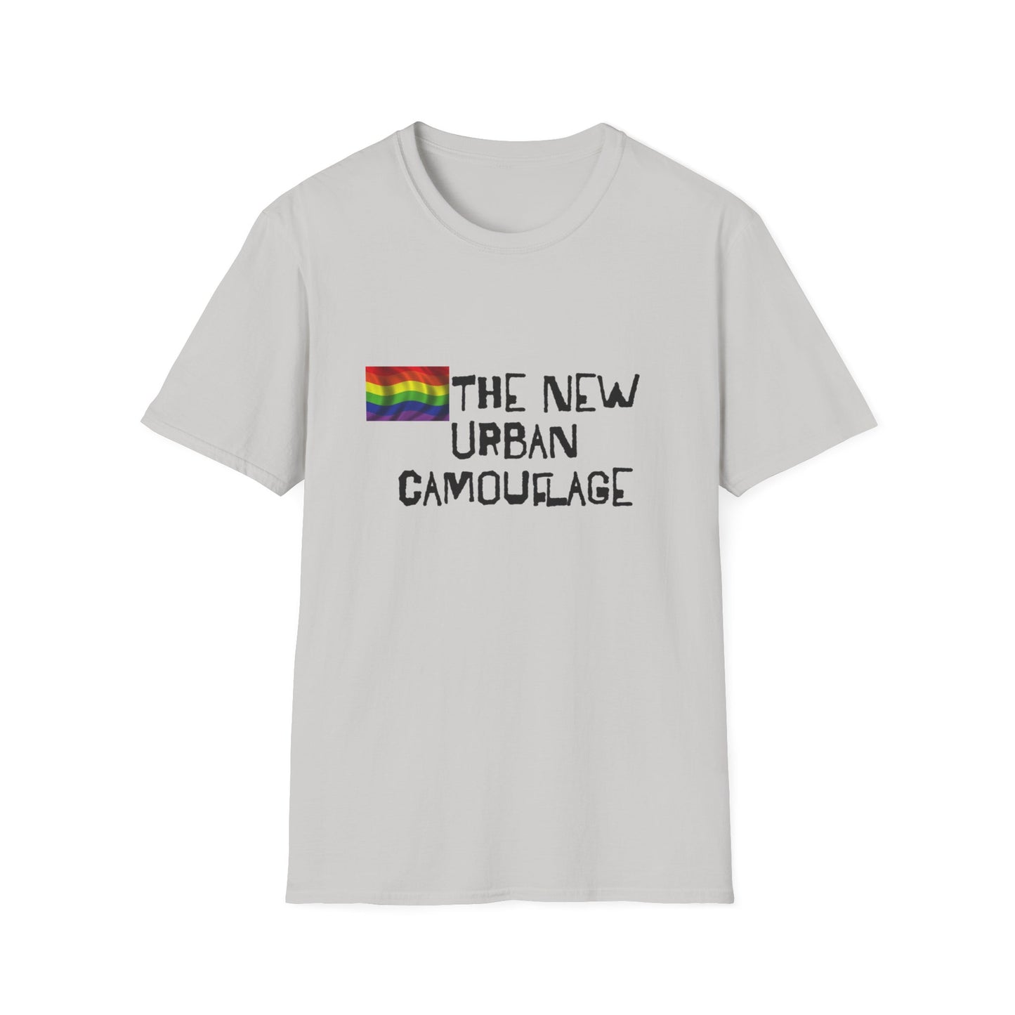 Rainbow The New Urban Camouflage Unisex Softstyle T-Shirt