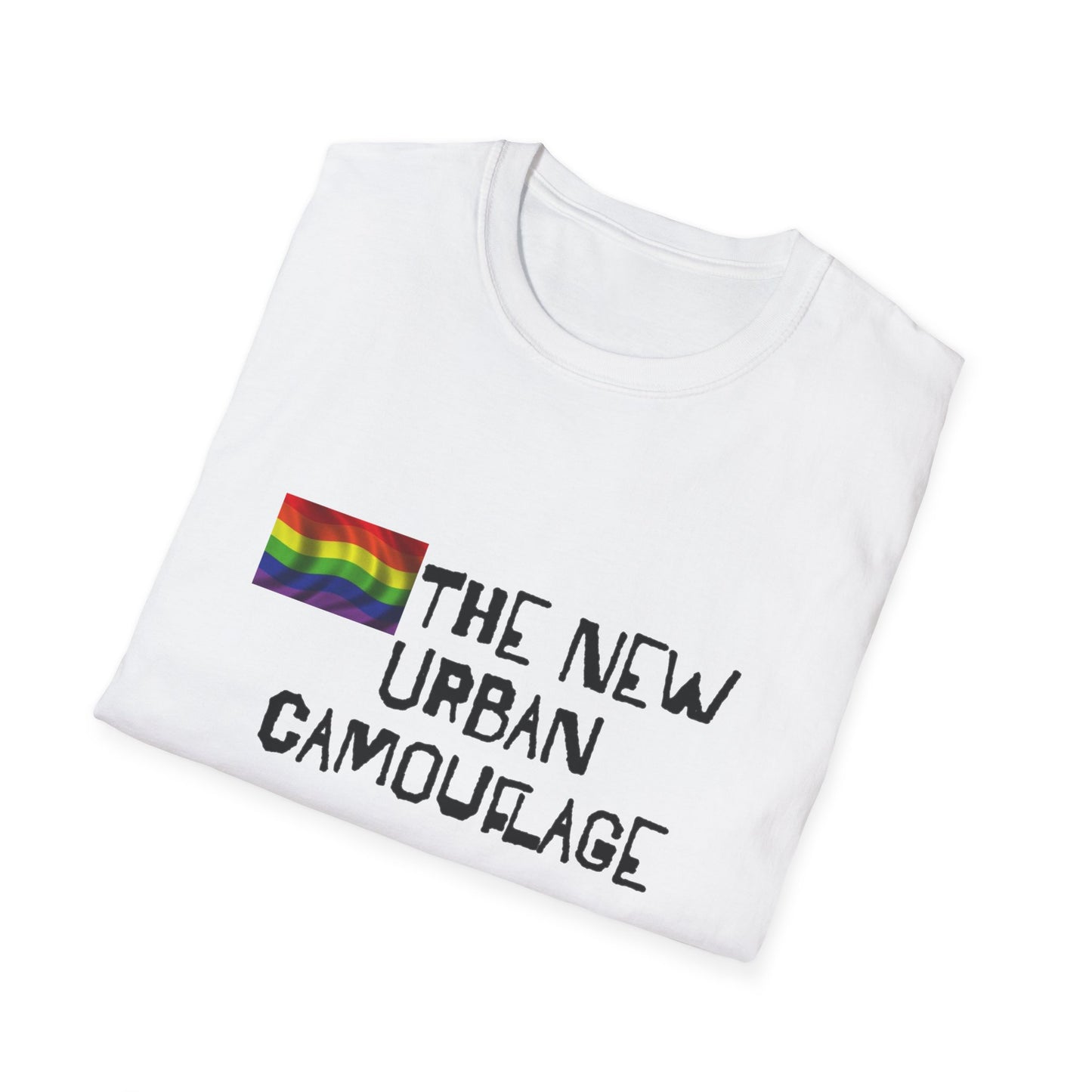 Rainbow The New Urban Camouflage Unisex Softstyle T-Shirt