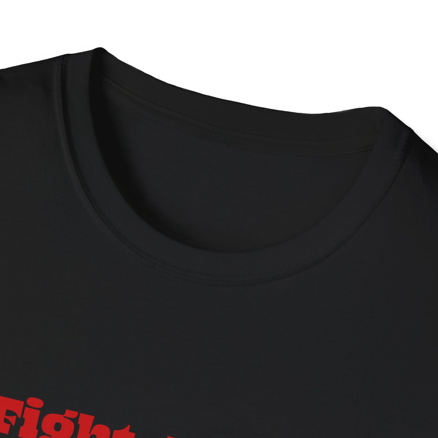 Trump Fight Fight Fight Softstyle T-Shirt in Red Letters