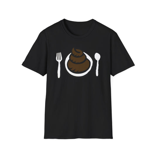 Eat Sh!t Funny Softstyle T-Shirt