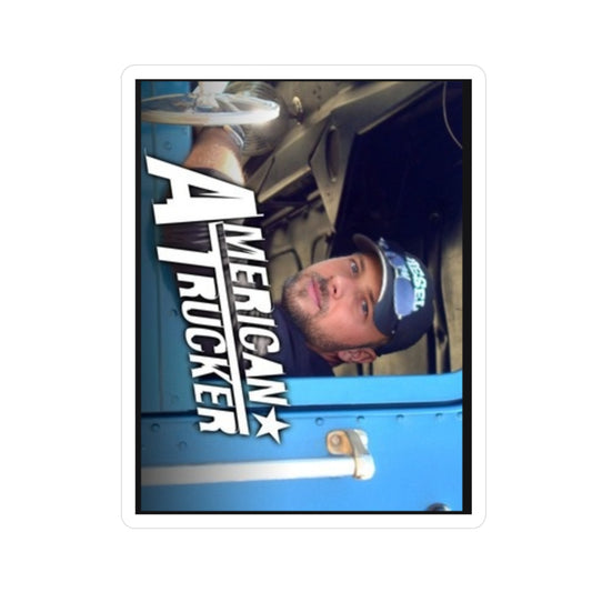 American Trucker Jake Kiss-Cut Vinyl Decal