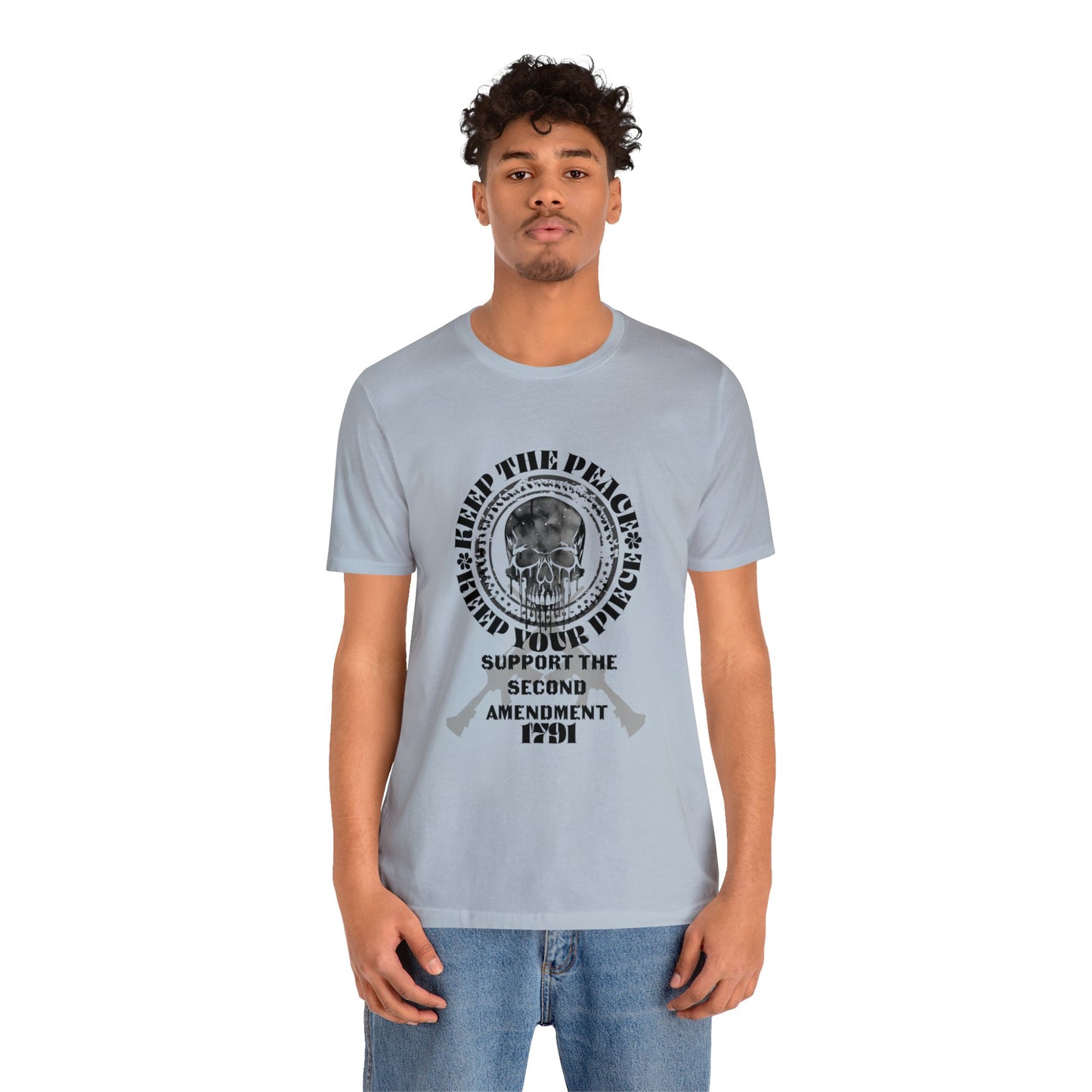 Keep the Peace Pro Second Amendment Jersey Short Sleeve Tee