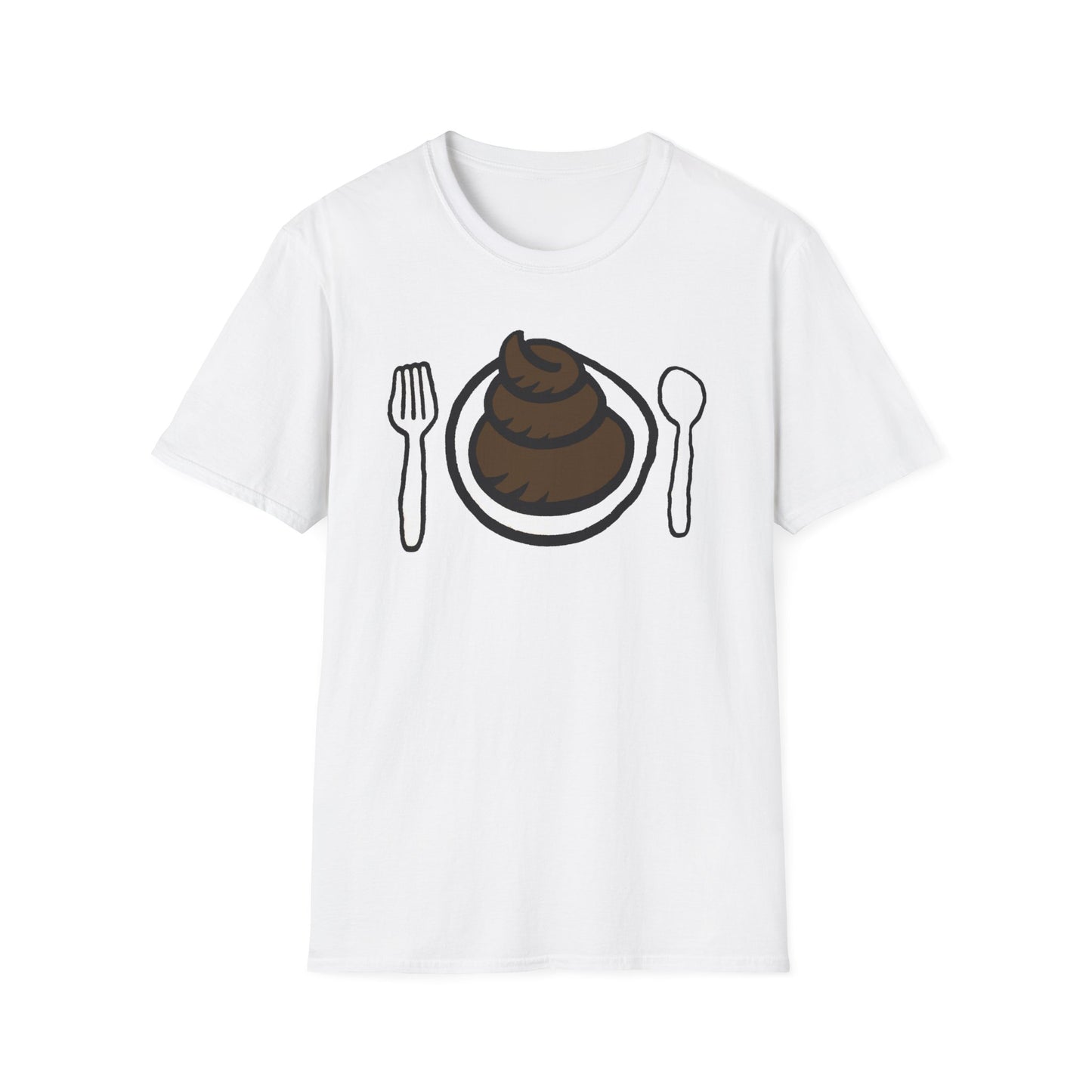 Eat Sh!t Funny Softstyle T-Shirt