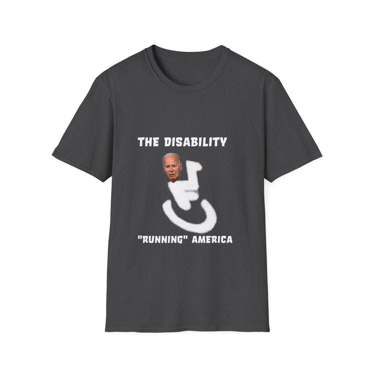 The Disability Running America, Biden Softstyle T-Shirt