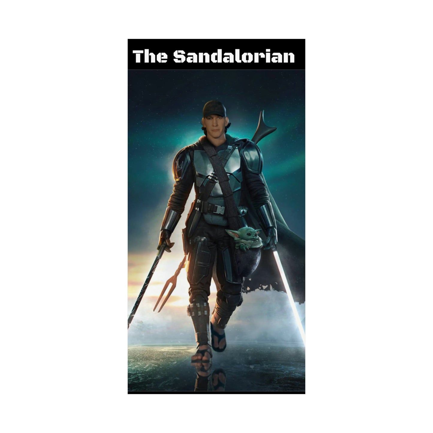 The Sandalorian Matte Vertical Posters