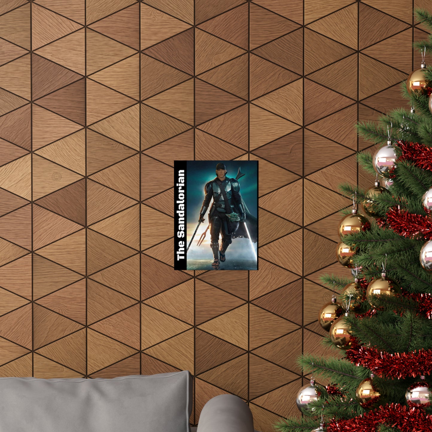 The Sandalorian Matte Vertical Posters
