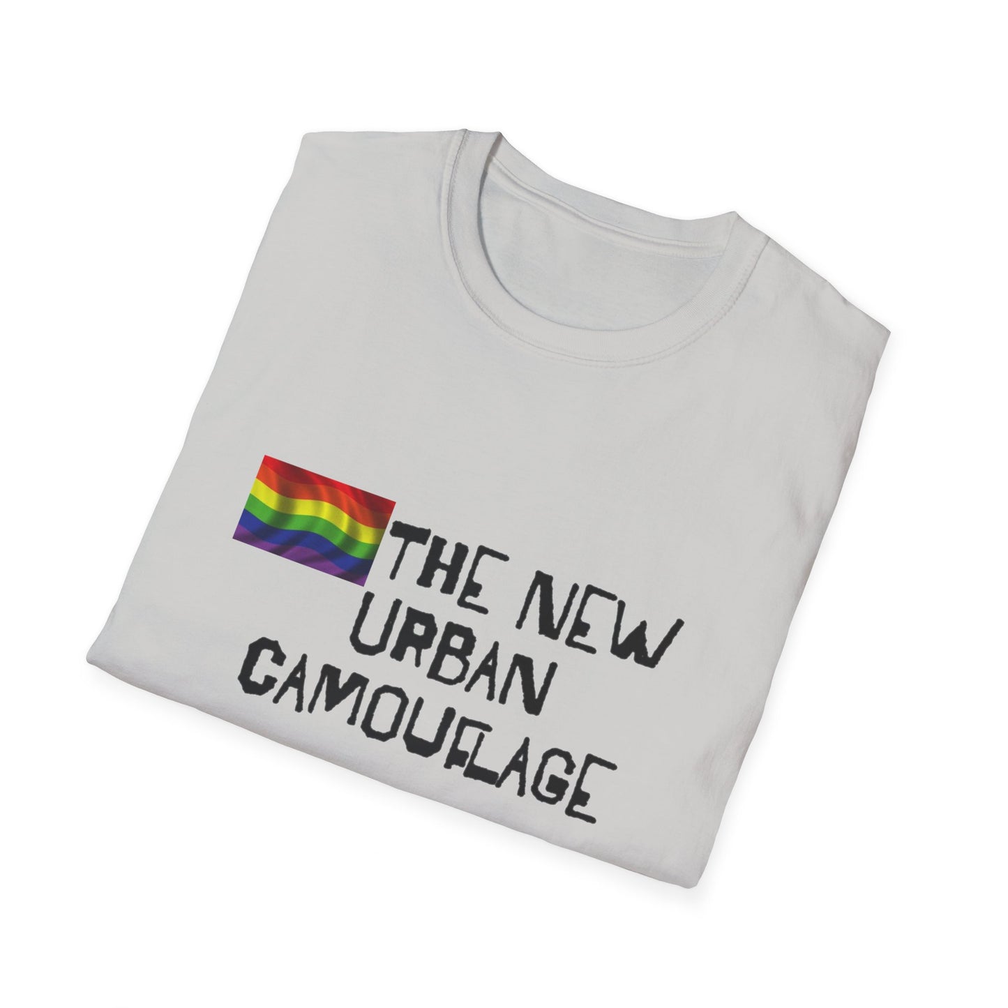 Rainbow The New Urban Camouflage Unisex Softstyle T-Shirt