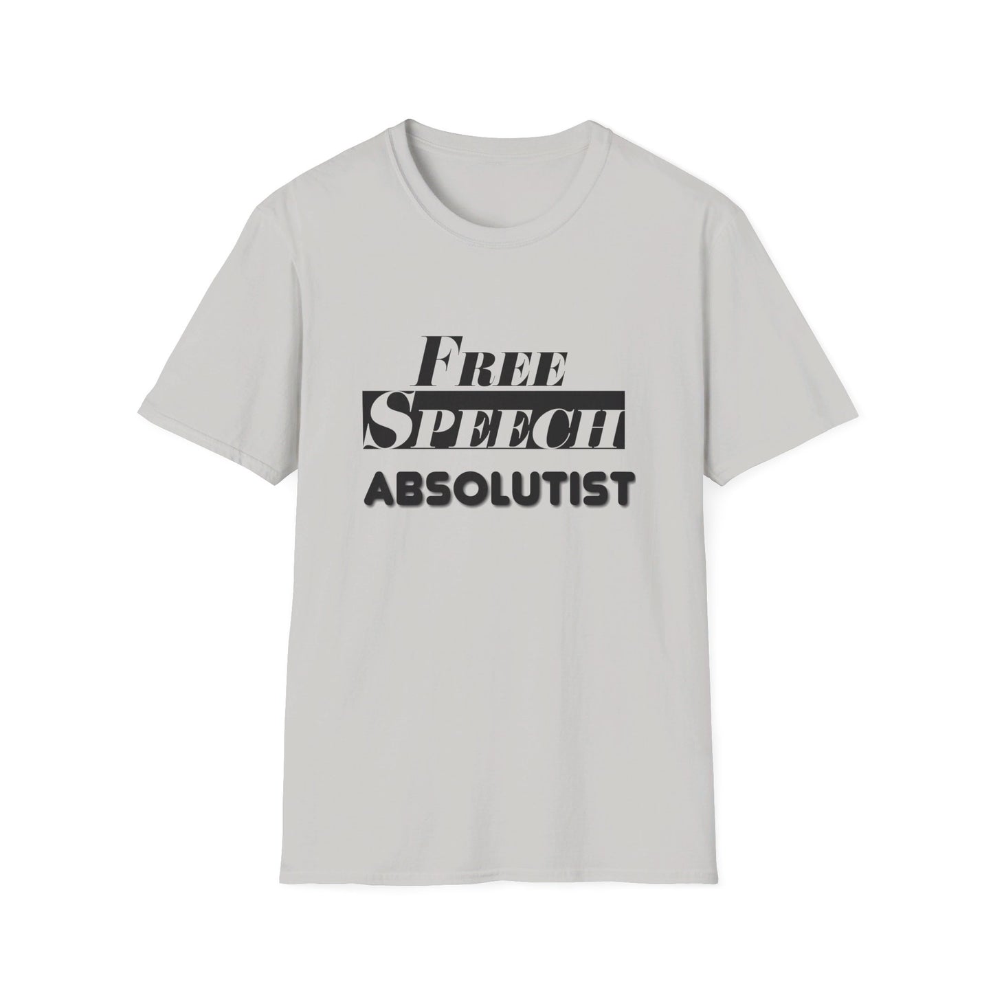 Free Speech Absolutist Unisex Softstyle T-Shirt
