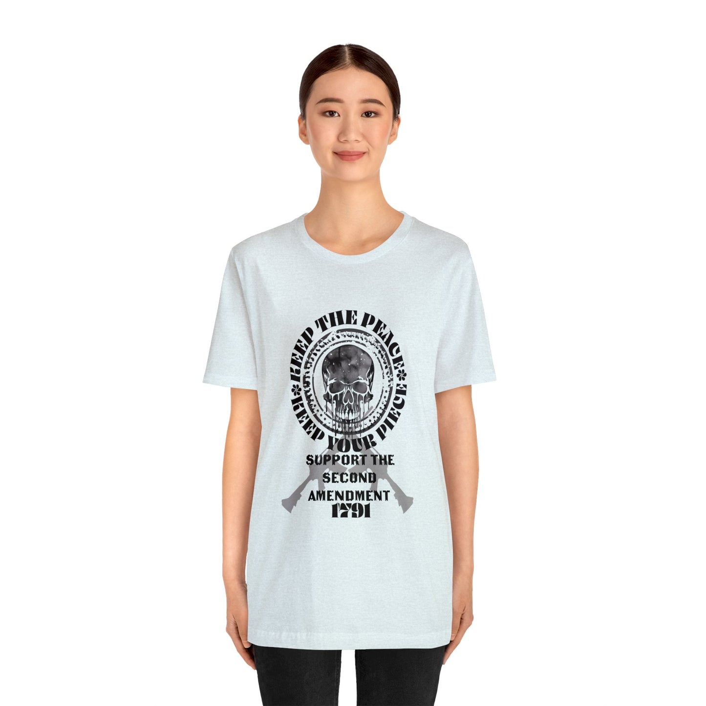 Keep the Peace Pro Second Amendment Jersey Short Sleeve Tee