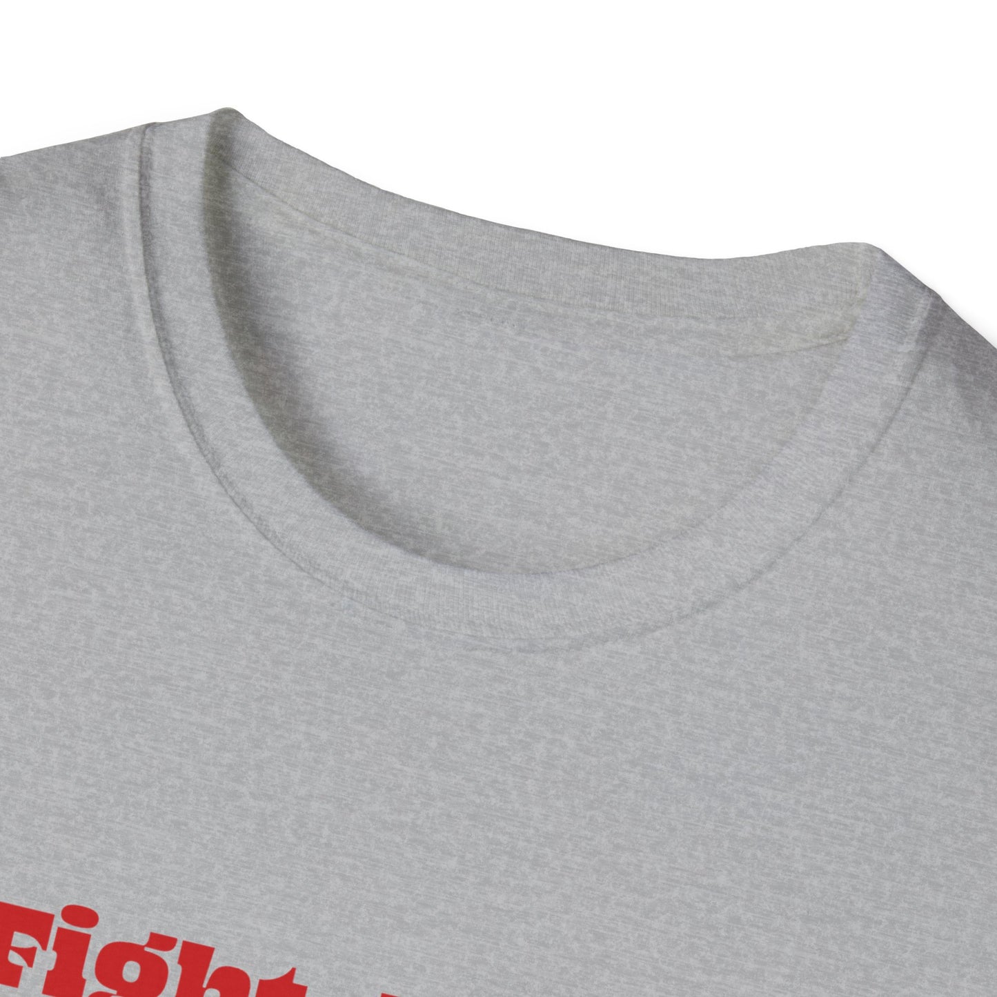 Trump Fight Fight Fight Softstyle T-Shirt in Red Letters