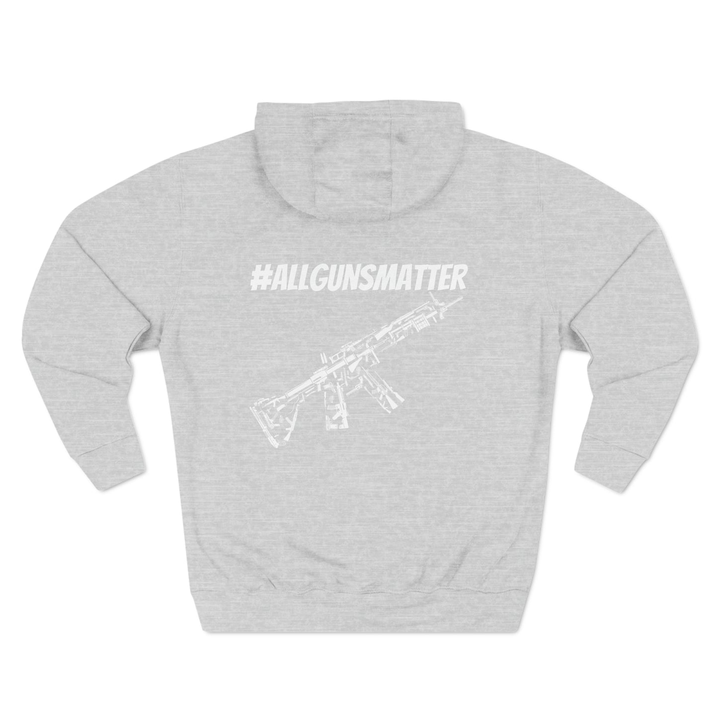 All Guns Matter # 2A Three-Panel Fleece Hoodie