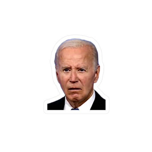 Joe Biden State of Confusion Vinyl Decals