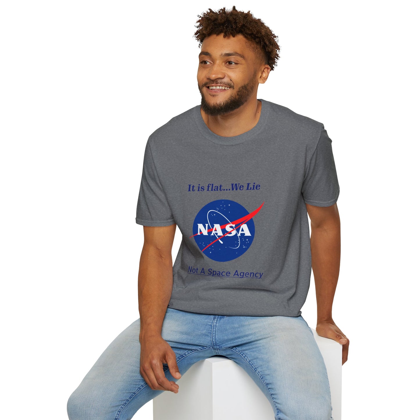 Nasa Flat Earth Unisex T-Shirt