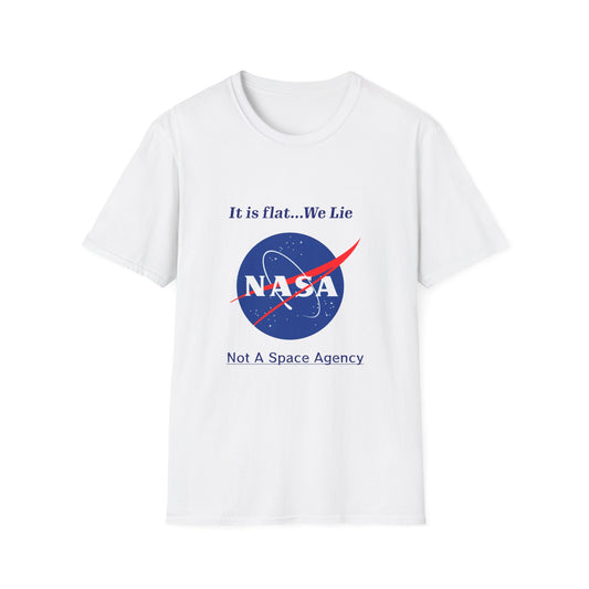 Nasa Flat Earth Unisex T-Shirt