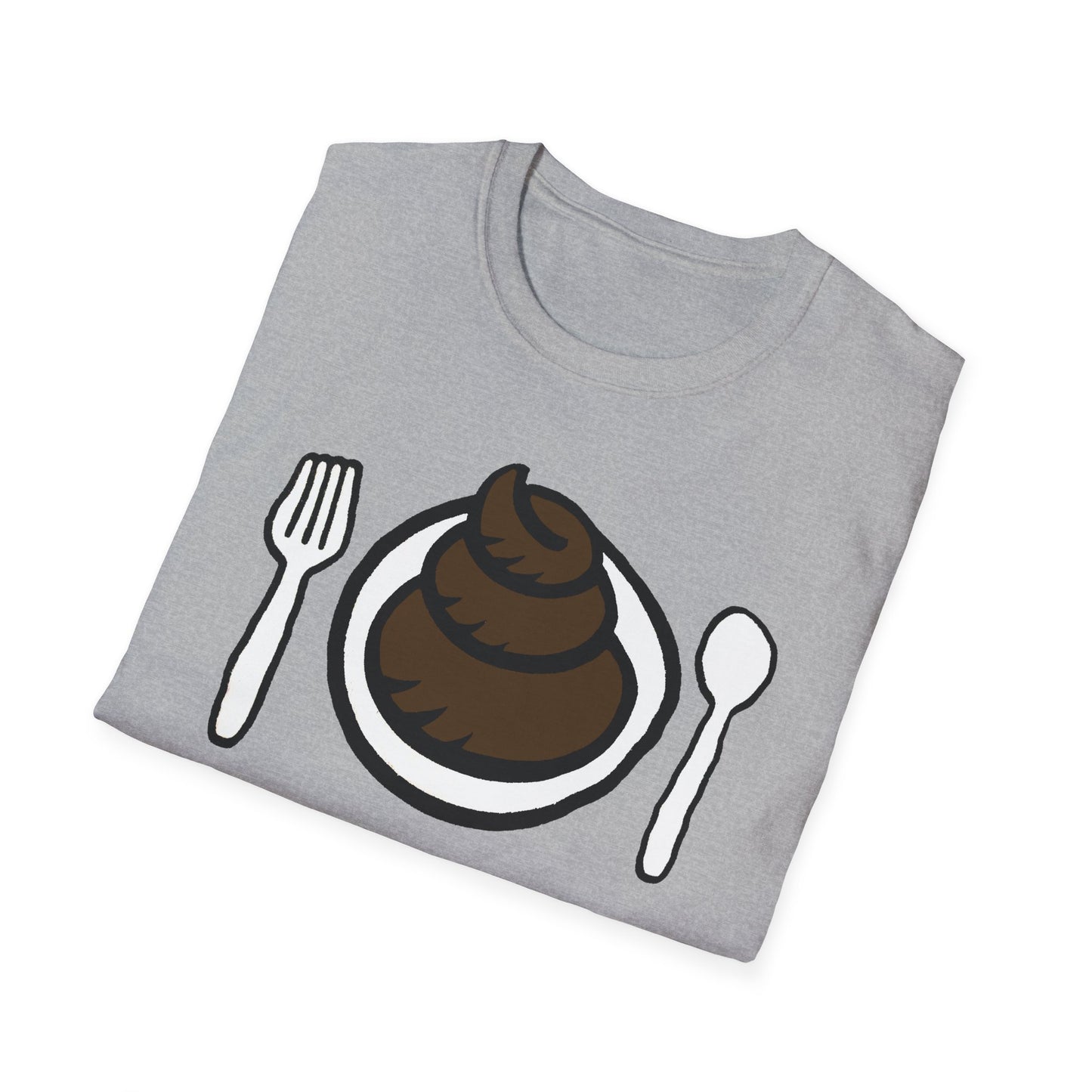 Eat Sh!t Funny Softstyle T-Shirt