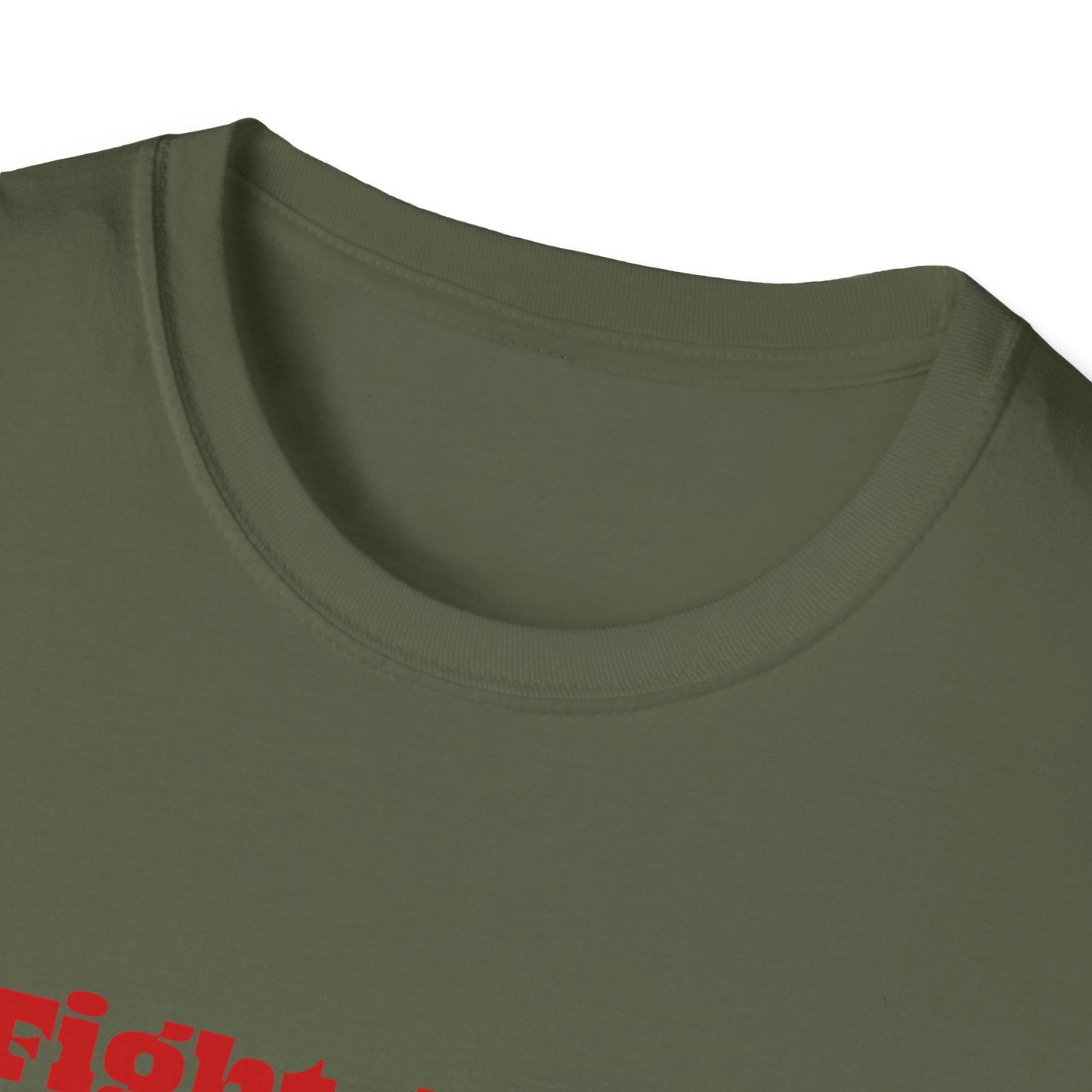 Trump Fight Fight Fight Softstyle T-Shirt in Red Letters