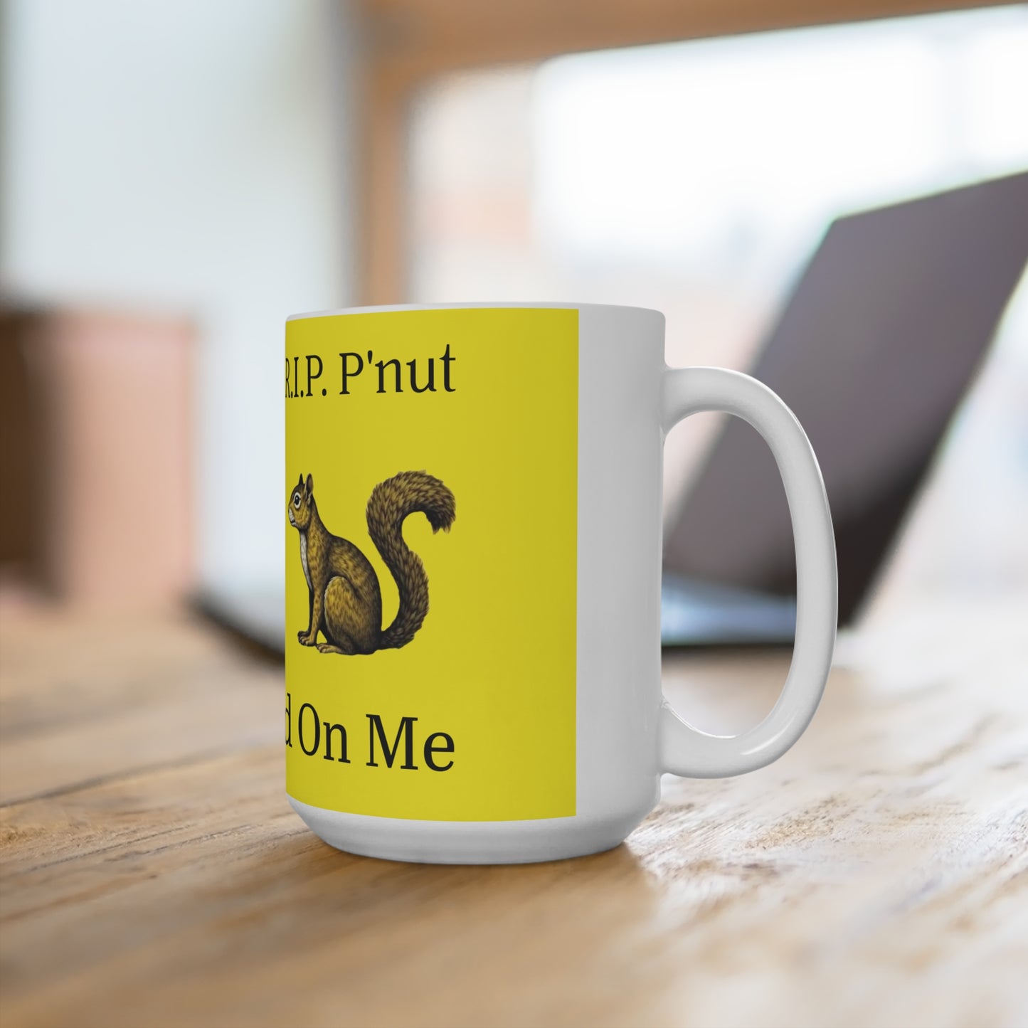 Don't Tread on Me Mug 15oz In Remembrance of P'nut and Fred