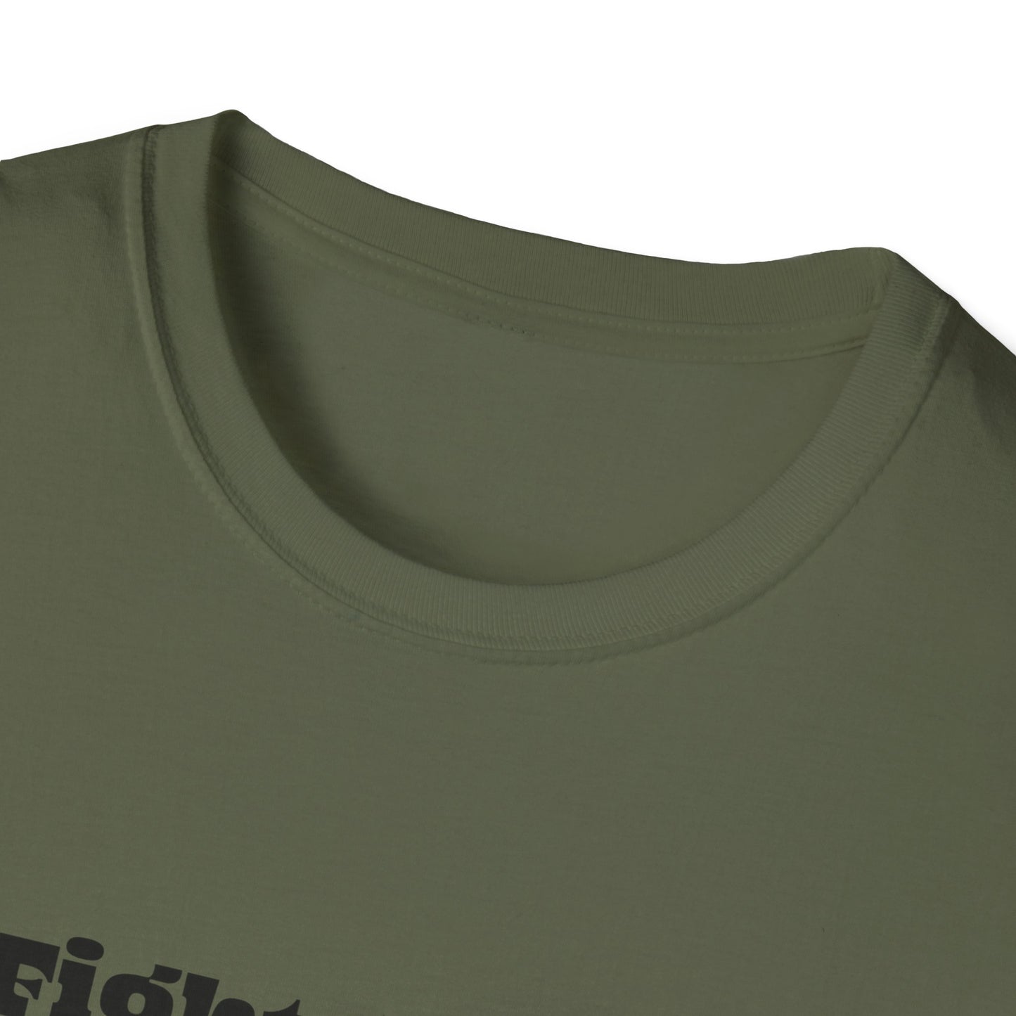 Trump Fight Fight Fight Softstyle T-Shirt in Black Lettering