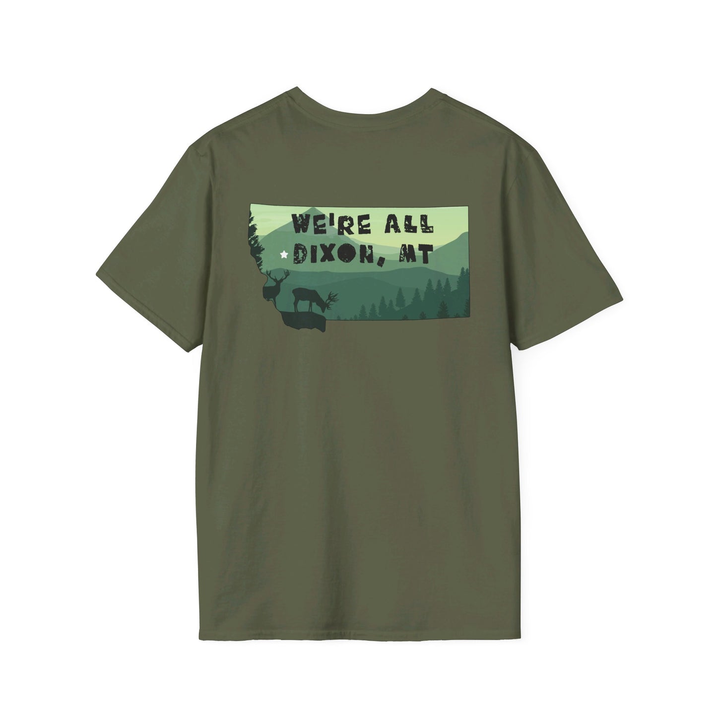 We're All Dixon, MT Tee