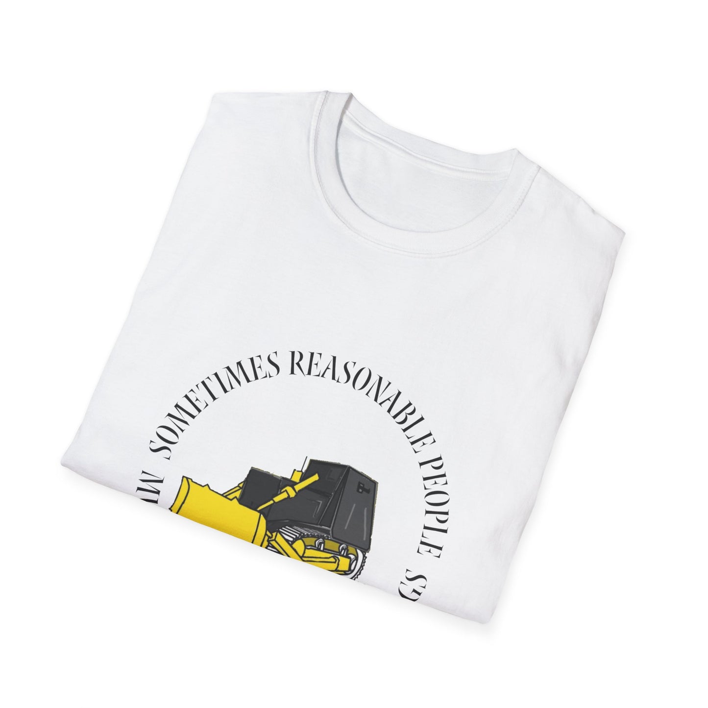 Tread on Them Bulldozer Tee  Softstyle T-Shirt