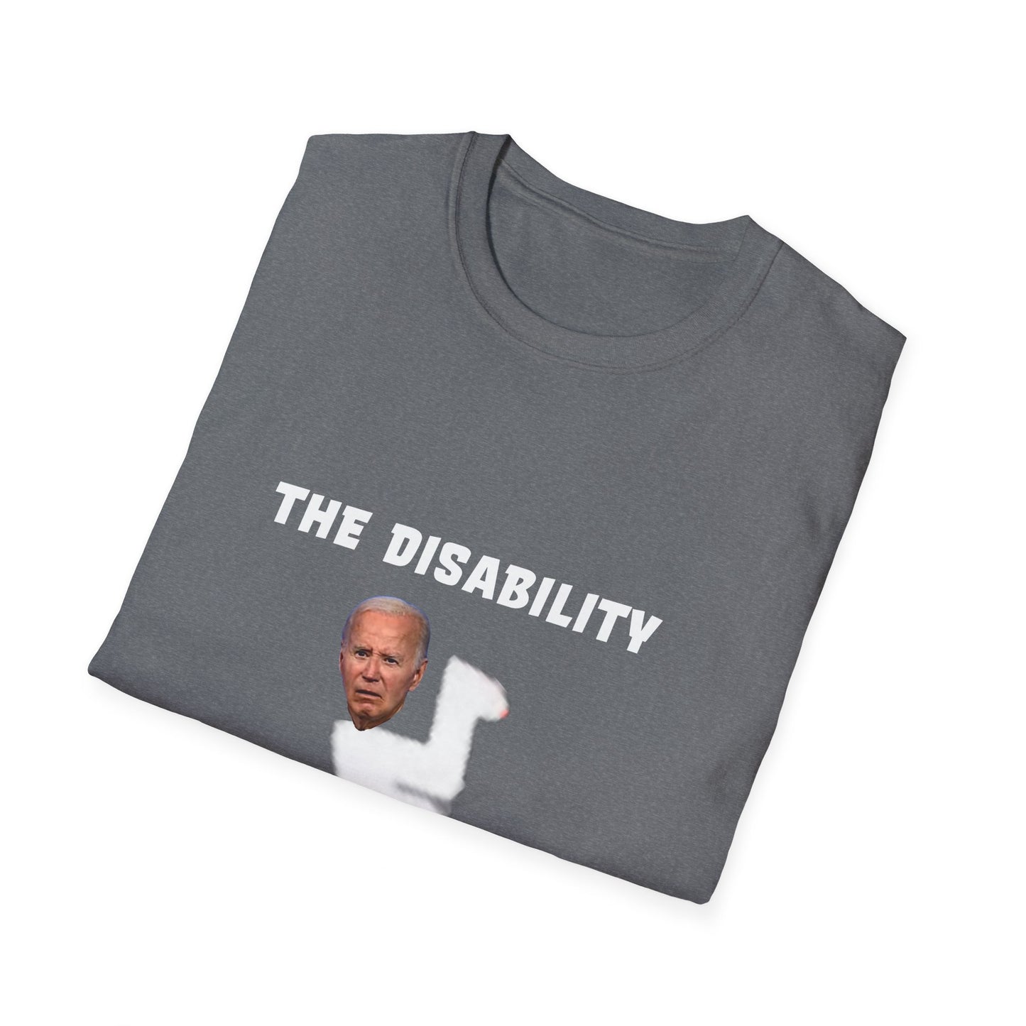 The Disability Running America, Biden Softstyle T-Shirt